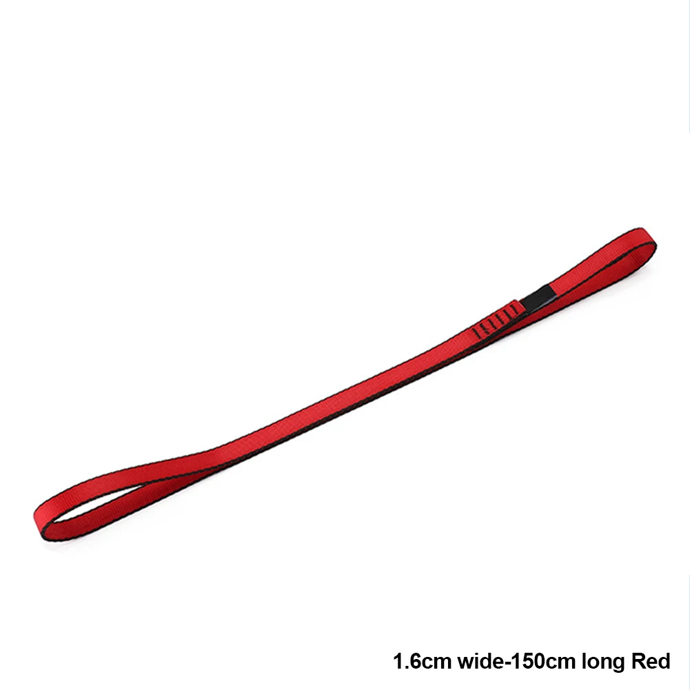 Ceinture d'escalade 22kN, fournitures de protection, ceintures portables en Polyester haute résistance, équipement d'extérieur: Argent