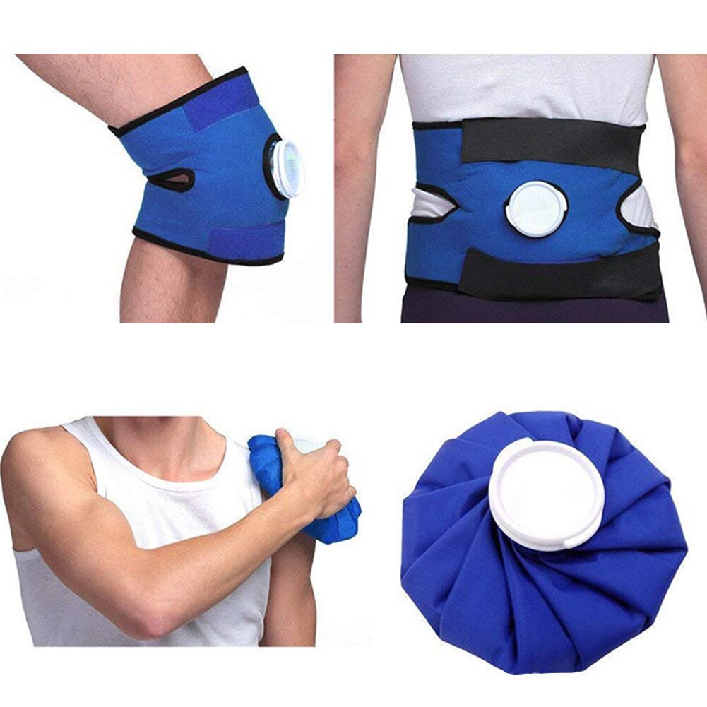 Portable Home And Cold Shoulder Body First Aid Elastic Pain Relief Sport Injury Multiple Use Reusable Velvet Ice Pack Wrap