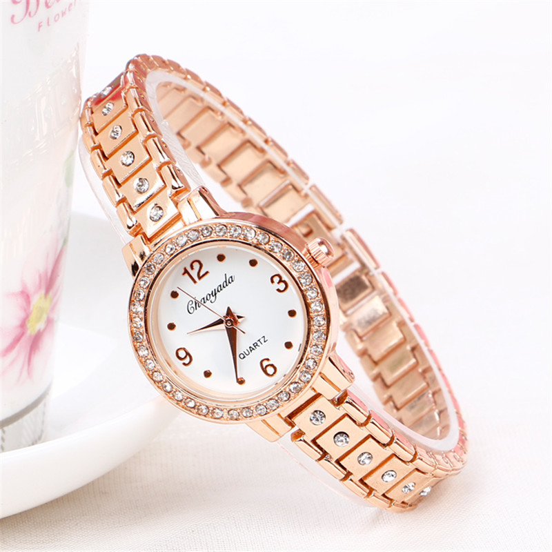 Mode Strass Horloge Vrouwen Luxe Armband Horloge Dames Quartz Jurk Horloge Vrouwen Klokken