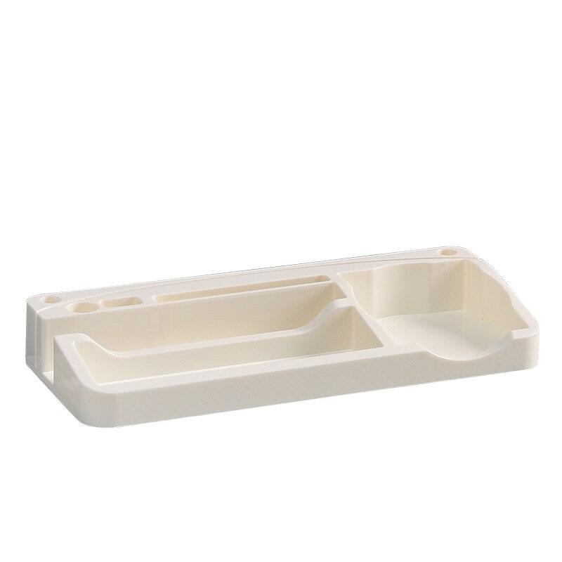 Multifunction Office Desktop Organizer Plastic Pencil Storage Box File Holder Home Sundries Stationery Storage Shelf Container: 1