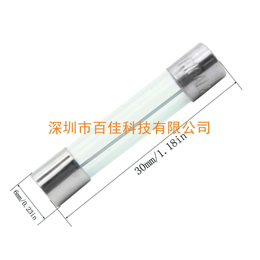 Boxed 6x30mm glass fuse 0.25A~30A fuse set 15 kinds specifications × 10Pcs =150Pcs