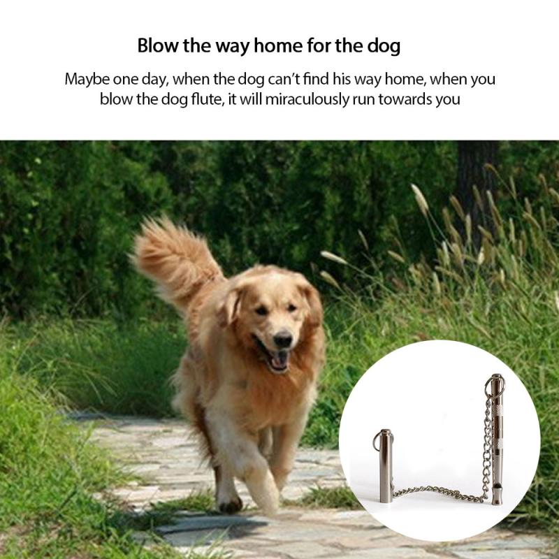 Huisdier Hond Training Fluitje Aluminium Tweekleurige Training Fluitje Katten Vogels Training Tool Voor Terughalen Blaffen Survival (Roze