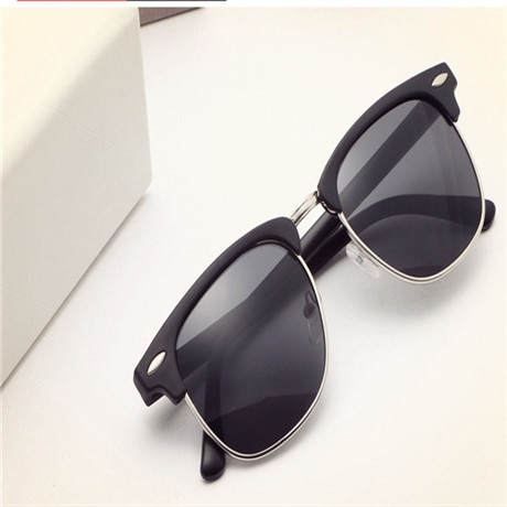 ASOUZ oval men's sunglasses UV400 classic retro brand ladies glasses UV400 driving sunglasses: C4