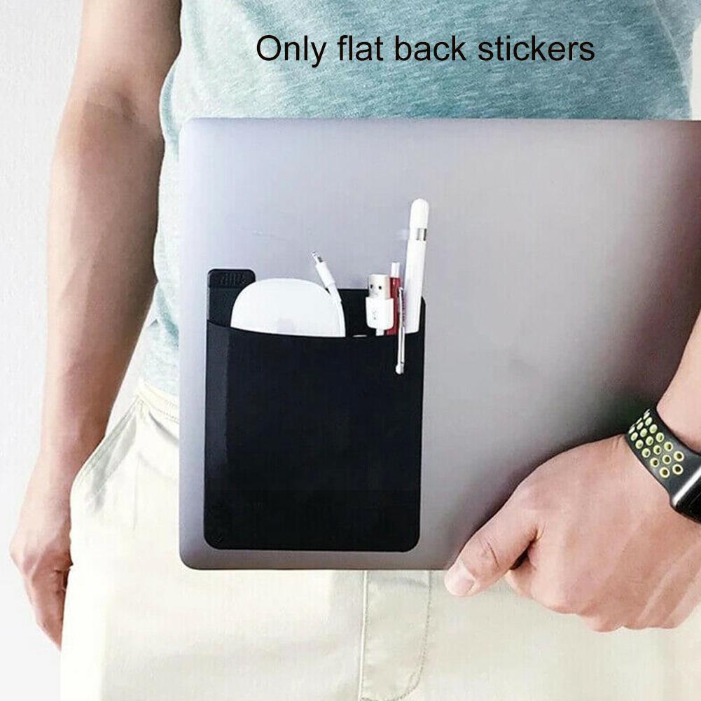 Lijm Laptop Back Opbergtas Muis Digitale Hard Laptop Organizer Drive Tas Creatieve Muis Stretch Pouch Meubi U3S8