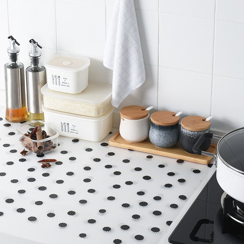Drawer Pad Paper Moisture-Proof Cabinet Pad Wardrobe Mat Anti Dust Mat for Kitchen Supplies Shelf Liners Printing Drawer Mat