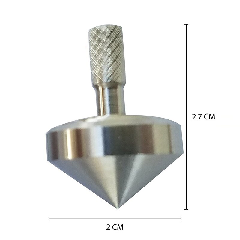 Precision Stainless Steel Spinning Hand, Get the Longest Spin With the Classic Fidget Spinner For the Desk, Pocket or