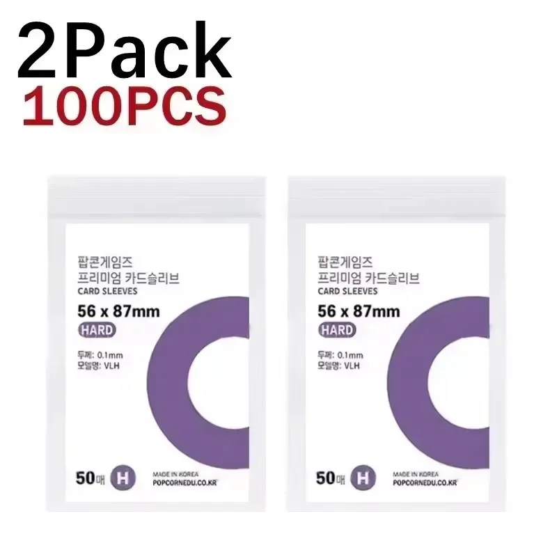 500/10 szt. Koreańskie Koszulki na Karty HD Przezroczyste Ochraniacze na Karty Kpop idol Ochronne Koszulki na Fotokarty etui na Zdjęcia Pudełko na Kartę prażona kukurydza: szary