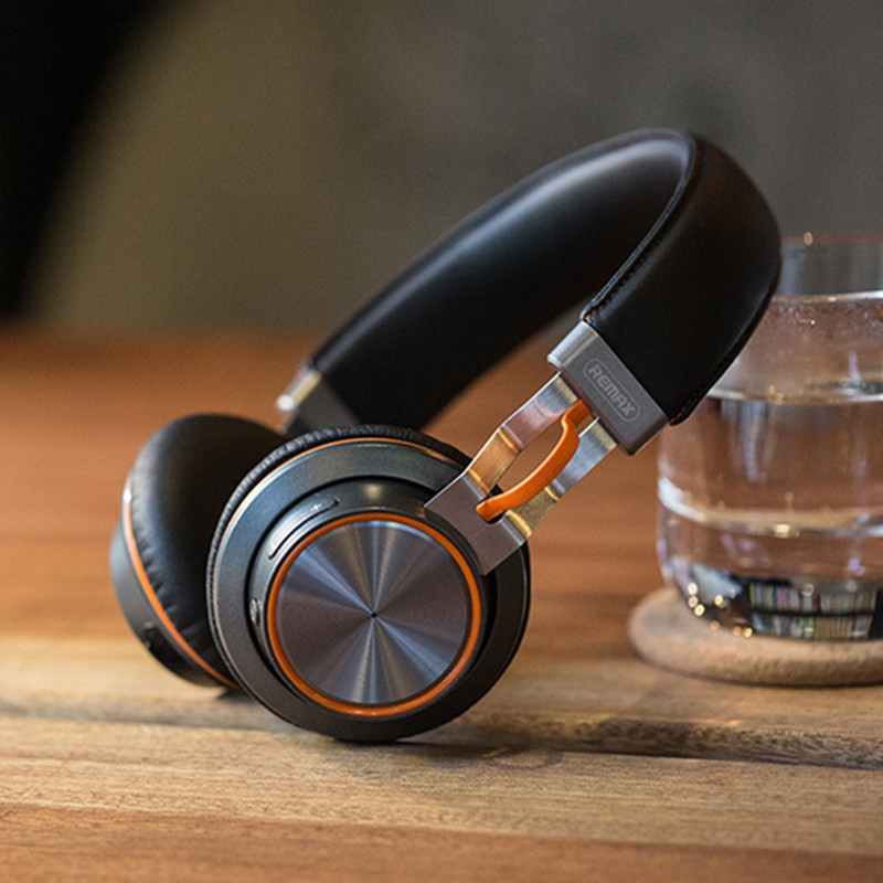 195hb bluetooth hörlurar stereo handsfree trådlösa headset hörlurar med 3.5mm pluggar mikrofon trådlös + trådbunden hörlurar