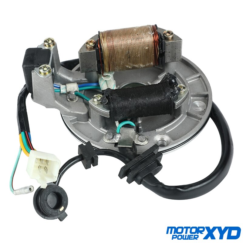 Motorcycle AC Ignition Magneto Stator Flywheel Kit For Lifan LF 50cc 110cc 125cc Horizontal Engines Dirt Pit Bikes