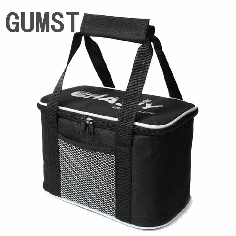 5L/10L Draagbare Oxford Waterdichte Koeltas Picknick Thermische Geïsoleerde Ice Pack Verse Thermo Voedsel Cool Blikjes Lunchbox bakken