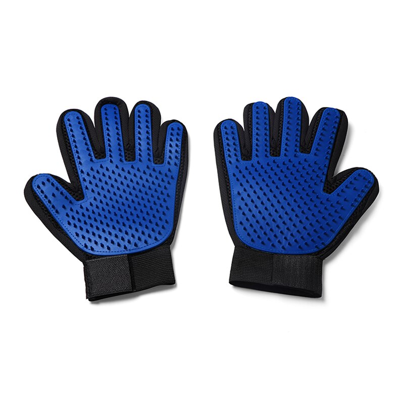 Gummi Handschuh für Kämmen Tiere Handschuh Silikon Haustier Katzen Haar Pinsel Kamm Reinigung Entfernung Haarbürste für Hunde CatsTake Schlecht Handschuh