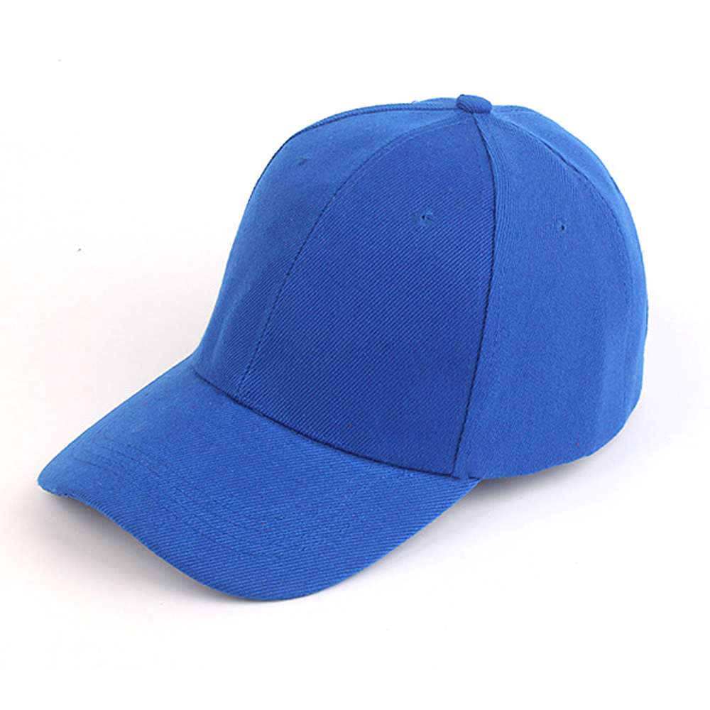 Verstelbare Baseball Hoed Mannen Vrouwen Baseball Cap Outdoor Zonnehoed Zwart Mode Snapback Hoed Wit Streetwear Hip Hop caps: meer blauw