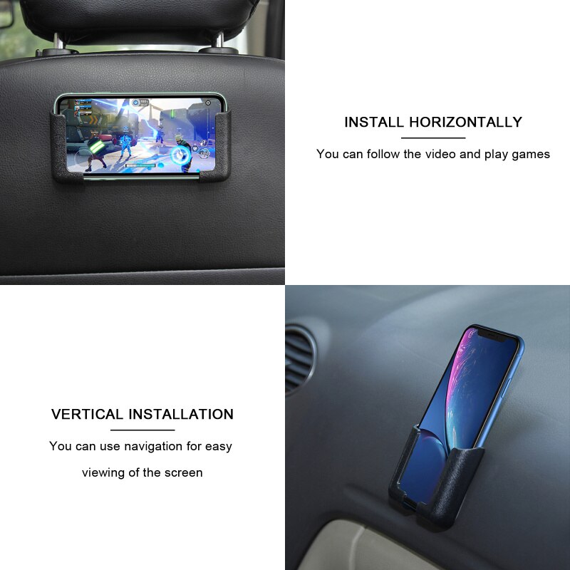 Verstelbare Breedte Auto Interieur Accessoires Multifunctionele Auto Mobiele Telefoon Houder Gps Display Beugel Zelfklevende Auto Styling