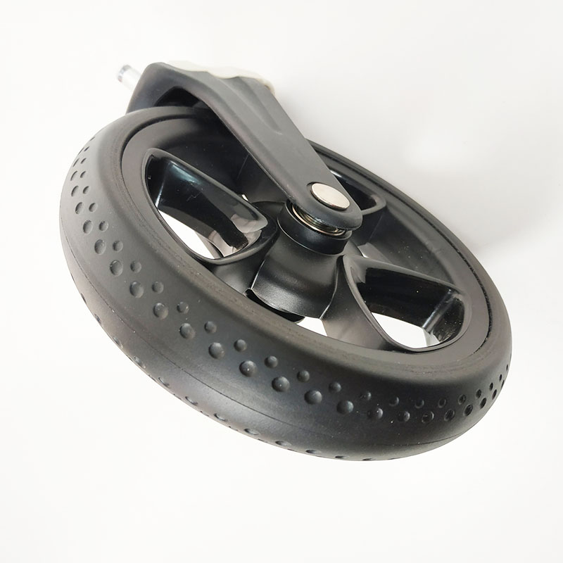 Roue avant de poussette pour Stokke Xplory V4 V5 V6, avec cadre de roue, pneu, bricolage, Buggy pour bébé, accessoires de remplacement
