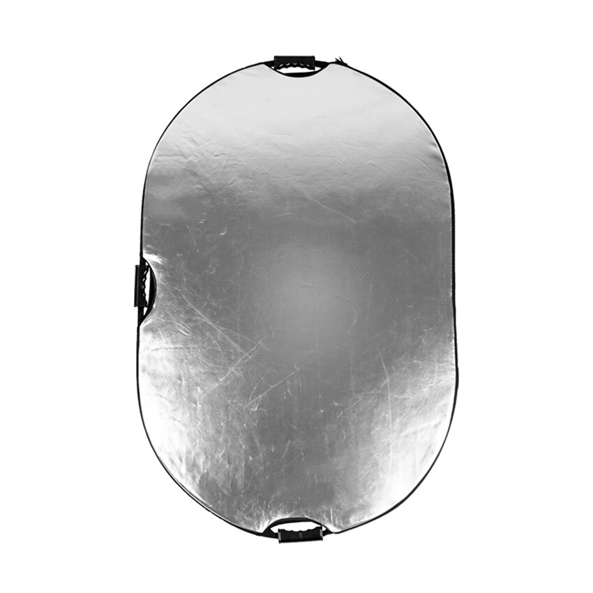 1Pc 80*120Cm 5 In 1 Ovale Foto Studio Reflector Zachte Verlichting Board Inklapbare Outdoor Fotografie Reflector vul Licht Boord