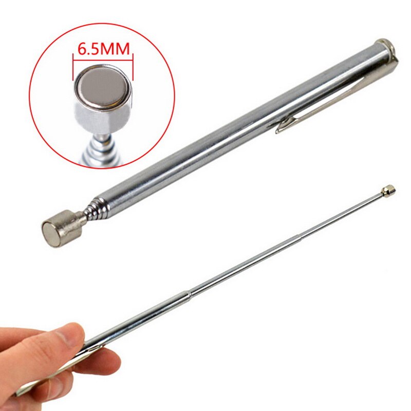 Mini Draagbare Telescopische Magnetische Magneet Pen Tool Capaciteit Voor Picking Up Moer Bout Uitschuifbare Pickup Staaf Stok