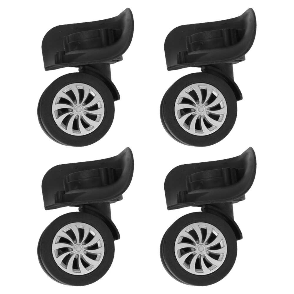 4Pcs Koffer Wielen Reserve Wielen Bagage Vervanging Swivel Wielen Wielen