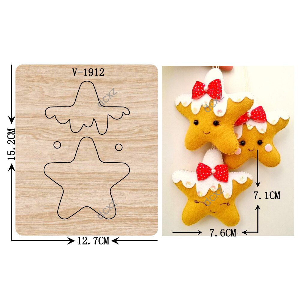 wooden dies cutting dies for scrapbooking Multiple sizes V-1911: V-1912