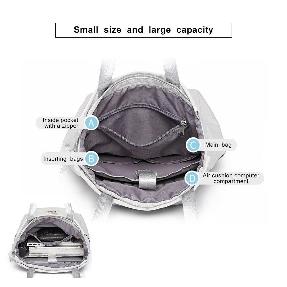 Unisex Lichtgewicht Rugzak Schooltas Waterbestendig Toevallige Rugzak Past 15 Inch Laptop Voor Jongens Meisjes Mannen En Vrouwen