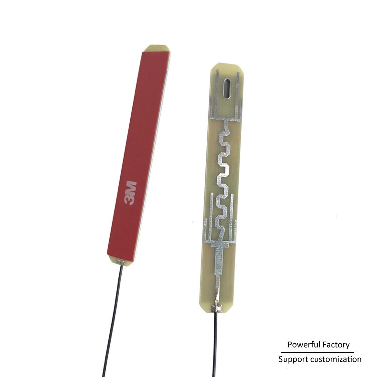 High gain 8dbi PCB antenna Adhesive Dual band 2.4G 5G 5.8G Ipex Antenna wifi 10PCS / batch