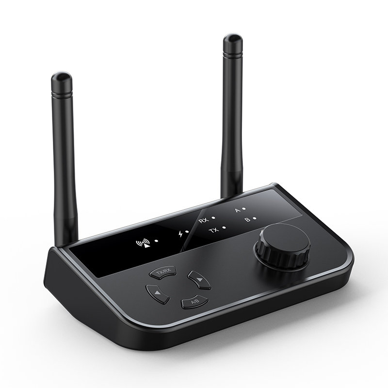 2-in-1 Bluetooth 5.3 audio-ontvanger zender 3,5 mm Aux-aansluiting RCA stereo muziek draadloze adapter dongle voor tv auto pc-hoofdtelefoon: Default Title