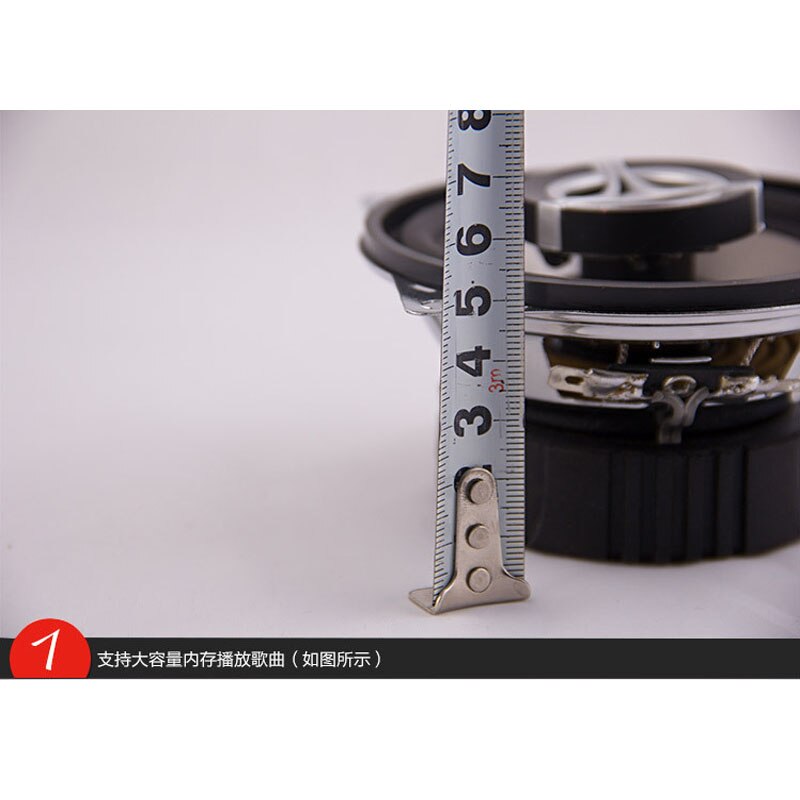 2Pieces/Lot 4inch 200W 2 Way Car Audio Loudspeaker Bass Aluminum Frame High Power Speakers