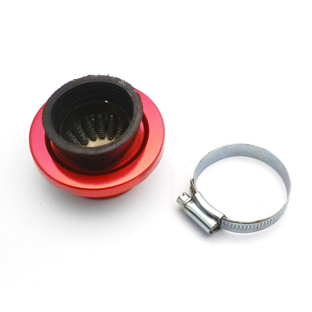 Red 35mm Pod Foam Air Filter Cleaner 50cc 110cc PIT PRO Quad Dirt Bike ATV Buggy