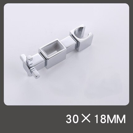 Shower Accessories Replacement Hand Held Shower Bracket for Slider Height &Angle Adjustable Sprayer Holder on Slide Bar: Brushed Nickel