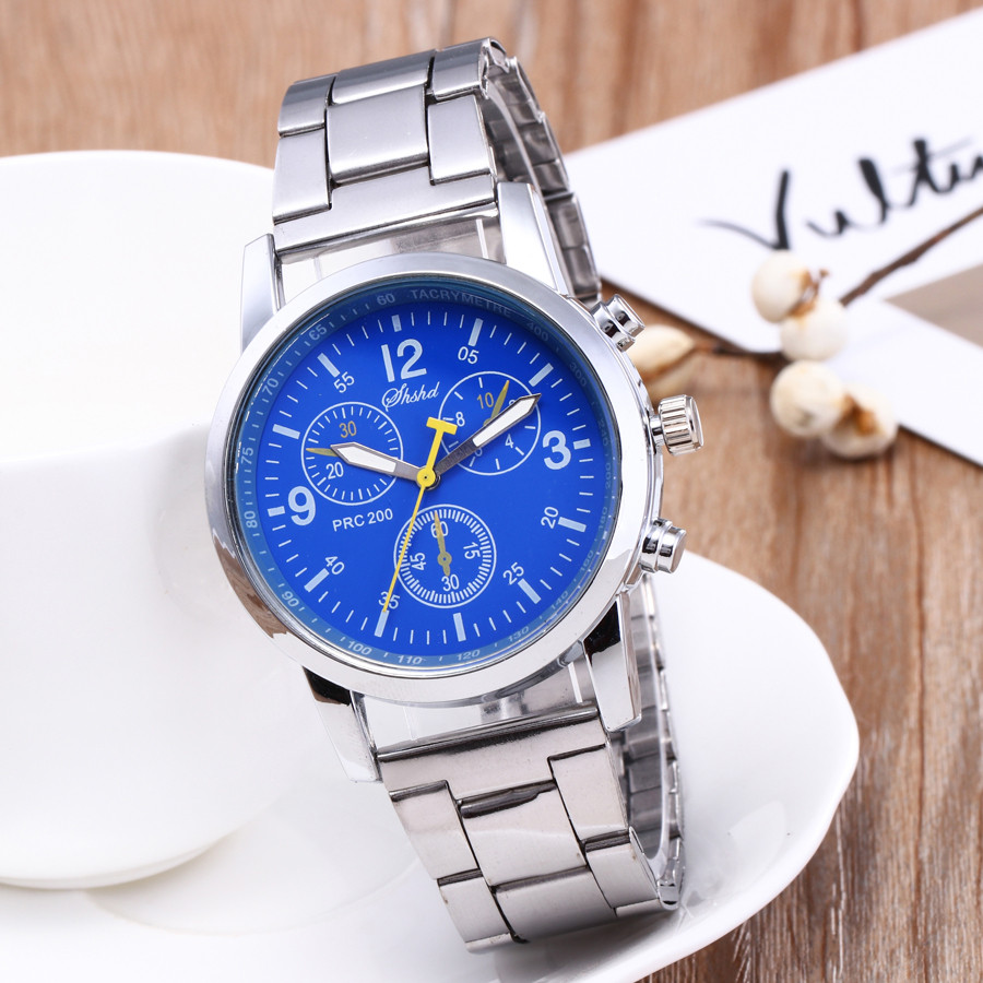men sports watches waches men skone Neutral Quartz Analog Wristwatch Steel Band Watch relogio masculino: Default Title
