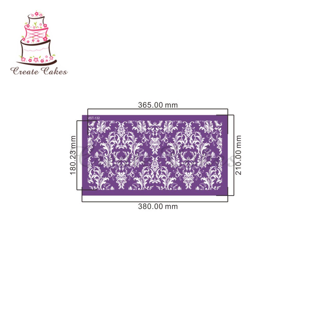 Kant Cake Stencil Royal Mesh Stencils Voor Wedding Cake Grens Stencils Fondant Mould Cake Decorating Tool Cakevorm