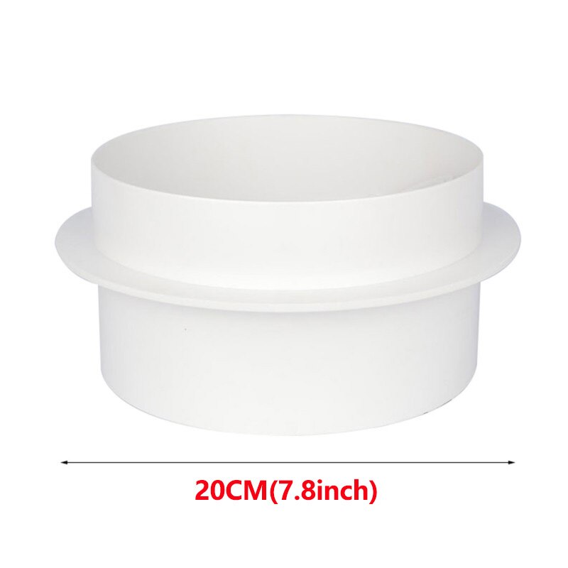 100mm 150mm Draft Blocker Damper Ventilation Check Valve Draught Back Shutter for Inline Ducting Kitchen Home Ventilation Grill: 1PCS-20cm