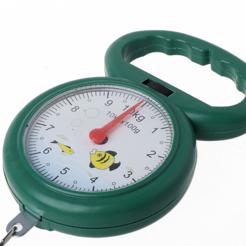 Pointer Hook Spring Scale Mini 10 Kg Portable Portable Spring Scale Pocket Luggage Scale Fish Scale U4LA