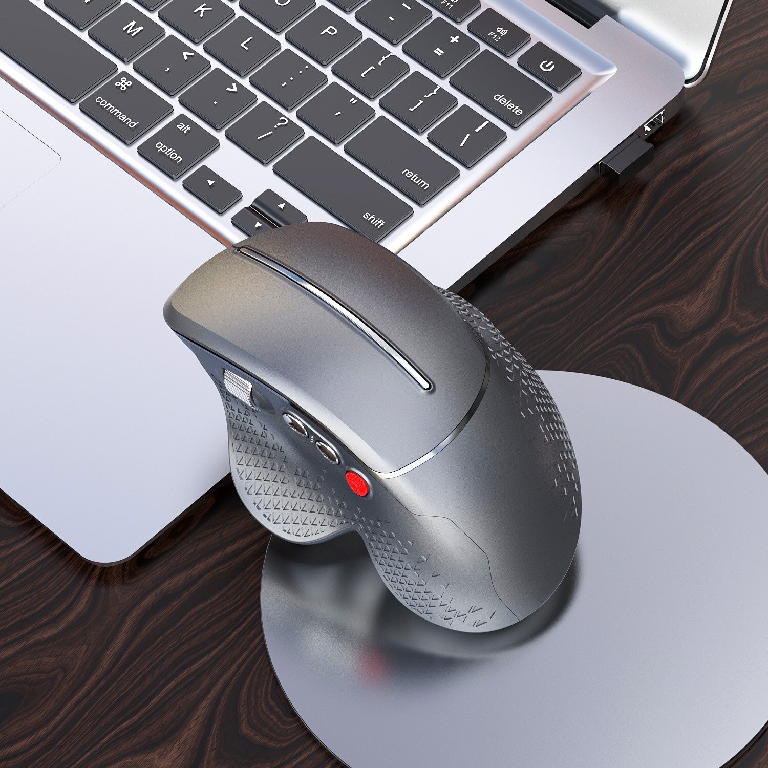Ergonomic Vertical Mouse 2.4G Wireless Mouse With Unique Grip for PC Laptop Office