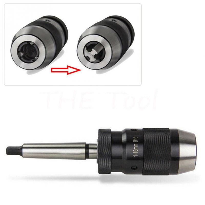 Drill Chuck For CNC Lathe Turning Tool Keyless B10 B12 B16 B18 With MT2 Shank Arbor For Milling Cutter Drill Chuck Shank Kit