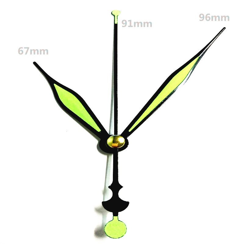 8 styles Clock hands needles for wall clock, clock parts, including three hands 100sets/lot multiple styles 8 colors to choose