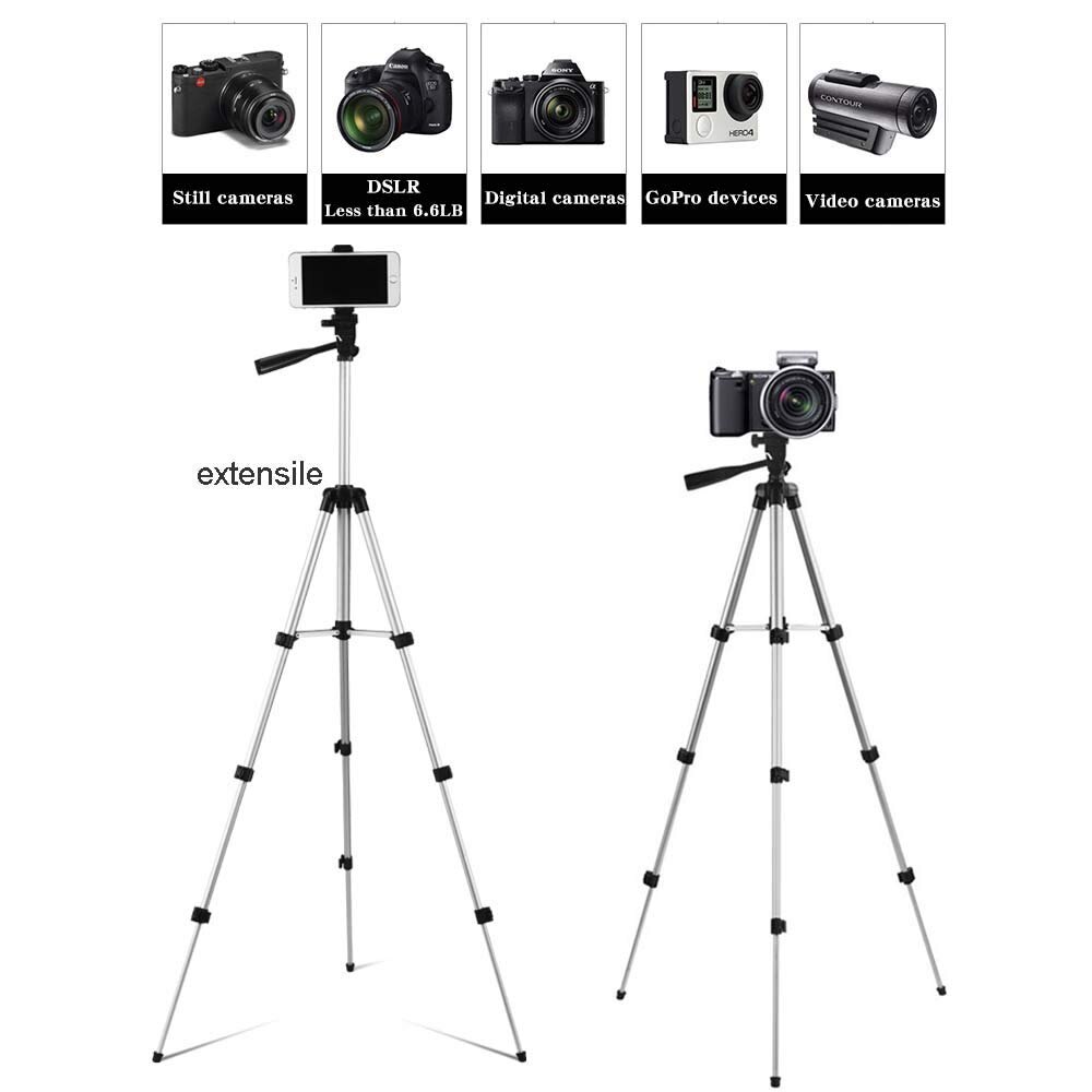 Tripod Stand For Mobile Adjustable Tripod For Light,Photo Holder Table Telephone Tripod For Camera. Bluetooth Stand Monopod