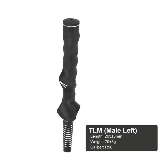 Portable Golf Swing Trainer Training Grip Standard Teaching Aid Right-Handed Practice Golf Training Aids Golf Club Accessories: Male Left