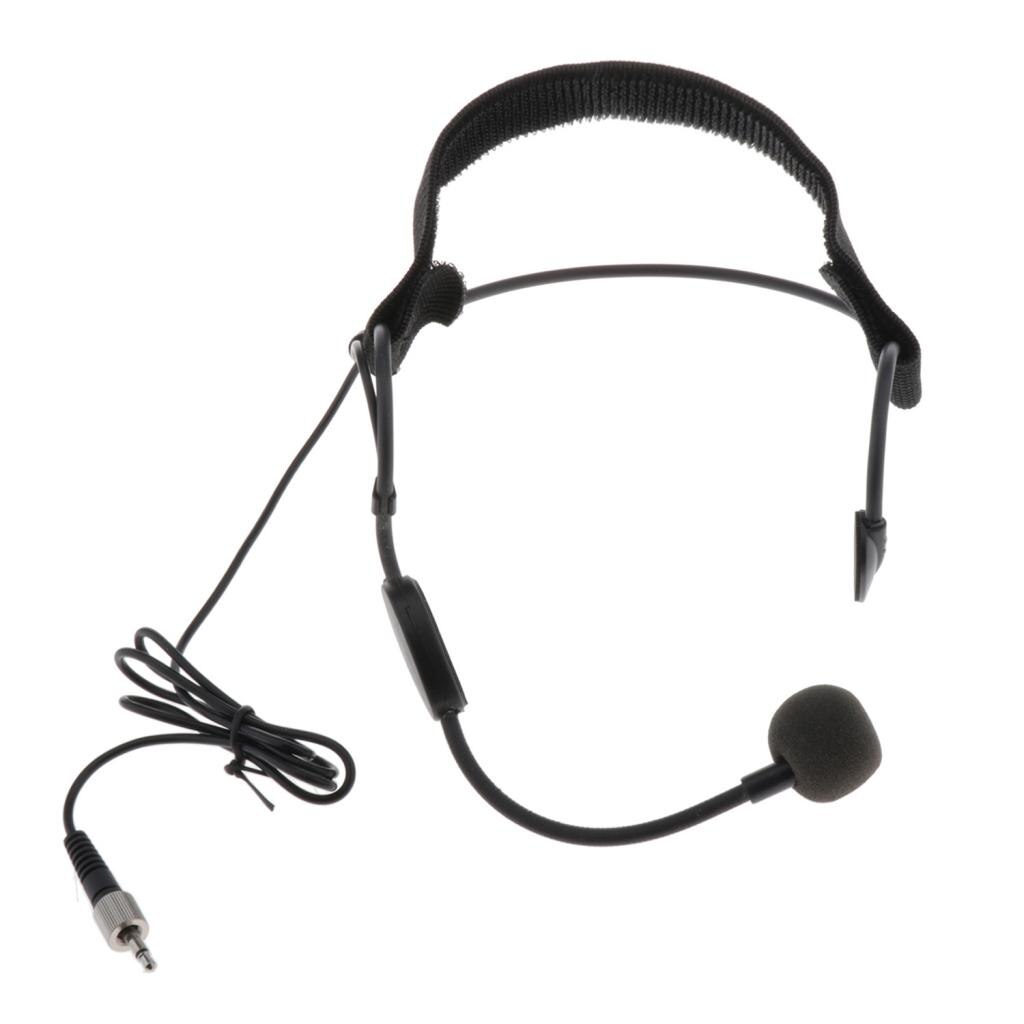 1pc Headset Head Microphone Wireless MIC XLR 4pin/3pin Mini 3.5mm Plug