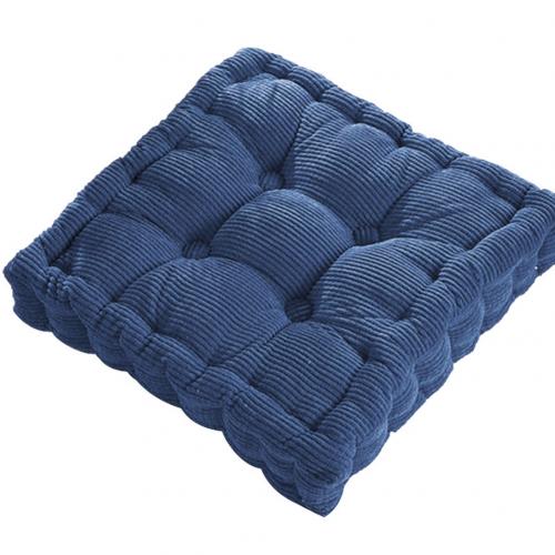 Tjock japansk stil stol kudde matta pad tatami sittdyna kudde stol sittdyna tatami golv kudde heminredning: Blå