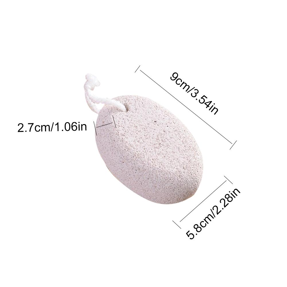 Piedra pómez Natural, Lima para pies, cepillo para quitar durezas y exfoliar, productos de baño para pedicura, herramienta para el cuidado de los pies, 1 unidad