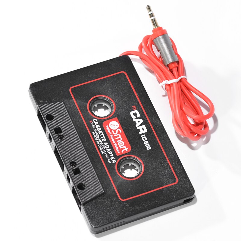 1PC Auto Kassette Adapter Kassette Mp3 Spieler Konverter Für iPod Für iPhone MP3 AUX Kabel CD-Spieler 3,5mm Jack Stecker