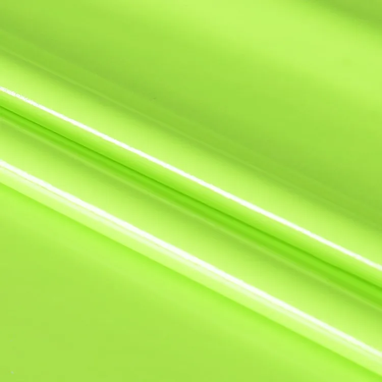 Shiny Glossy Soft Vinyl Patent Leather Fabric Elastic PVC Fabric Material for Dress Upholstery 140CM Wide Sold By Meter