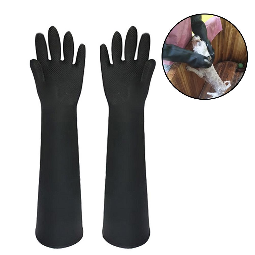 Huisdier Handschoenen Lederen Anti-Grijpen Anti Bite Beschermende Handschoenen Voor Kat Hond En Tuinieren Werkhandschoenen Huisdieren Training Voeden handschoenen: Default Title