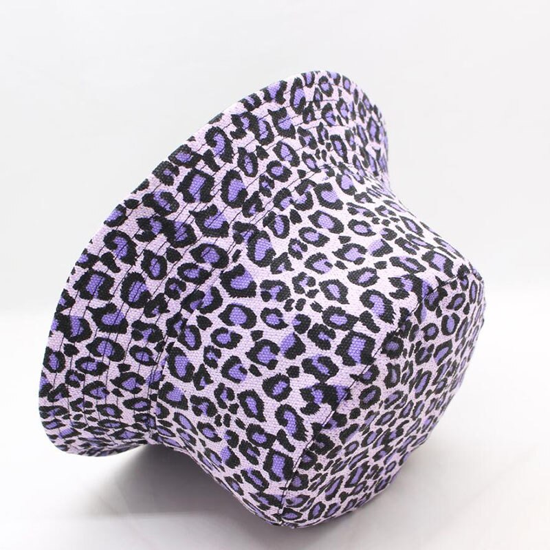 Beach Sports Cap Leopard Print Bucket Hat Fisherman Hat Outdoor Travel Hat Sun Cap Hats Bonnet Summer Hip Hop Cap for Men Women