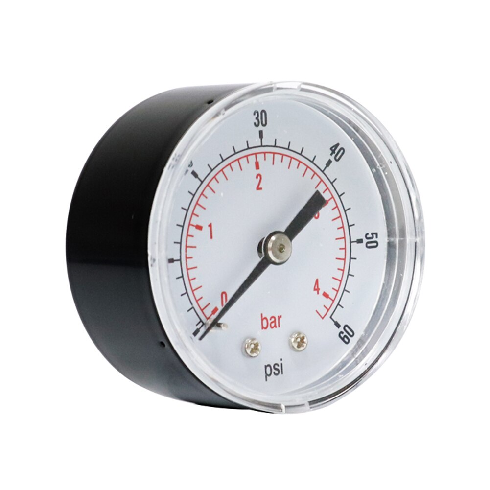 Axial-Pressure-Gauge 0-60psi 1/4NPT 0-60psi Pressure Measuring Meter Mini Size Measuring Tool accurate Pressure Gauge