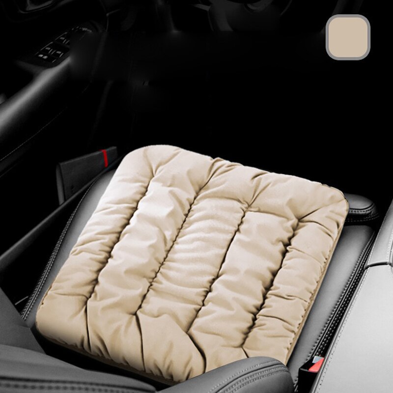 Cojín de calefacción eléctrica USB para coche y mascota, almohadilla calentadora de invierno, manta eléctrica para gato y perro, temperatura ajustable tipo C: Beige