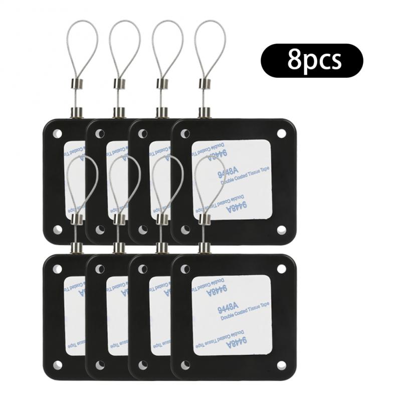 800G Pull Punch-Gratis Automatische Sensor Deur Dichter Verstelbare Opbouw Automatische Sluiting Brandwerende Deurdranger: 8pcs black