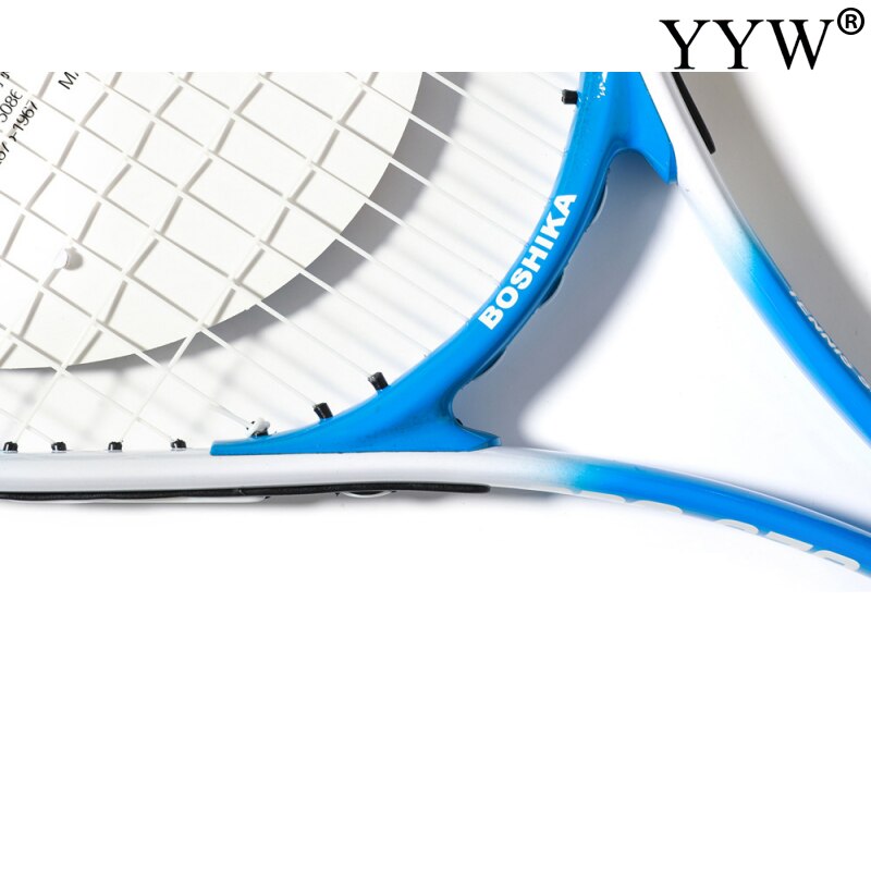 Yyw aluminiumslegering tennisracket ny bærbar nylon almindeligt farvet solid flere farver til valg pc