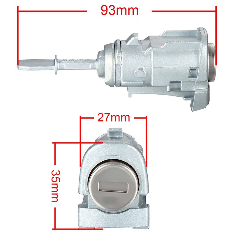 Oe 604837167/168 venstre højre dørlås cylinder cylinder til vw golf 4 iv mk4 bora  a6 skoda fabia polo 1997-2003