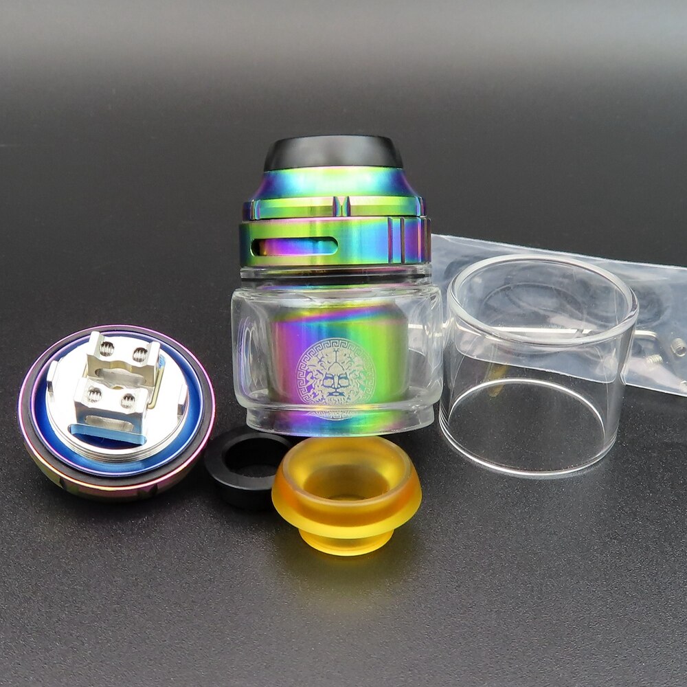 Hongxingjia Vape RTA Atomizer Zeus X RTA Tank Electronic Cigarette Vaper Rebuildable Dripping DIY Coil VS Puff Disposable E-Cig: NO43